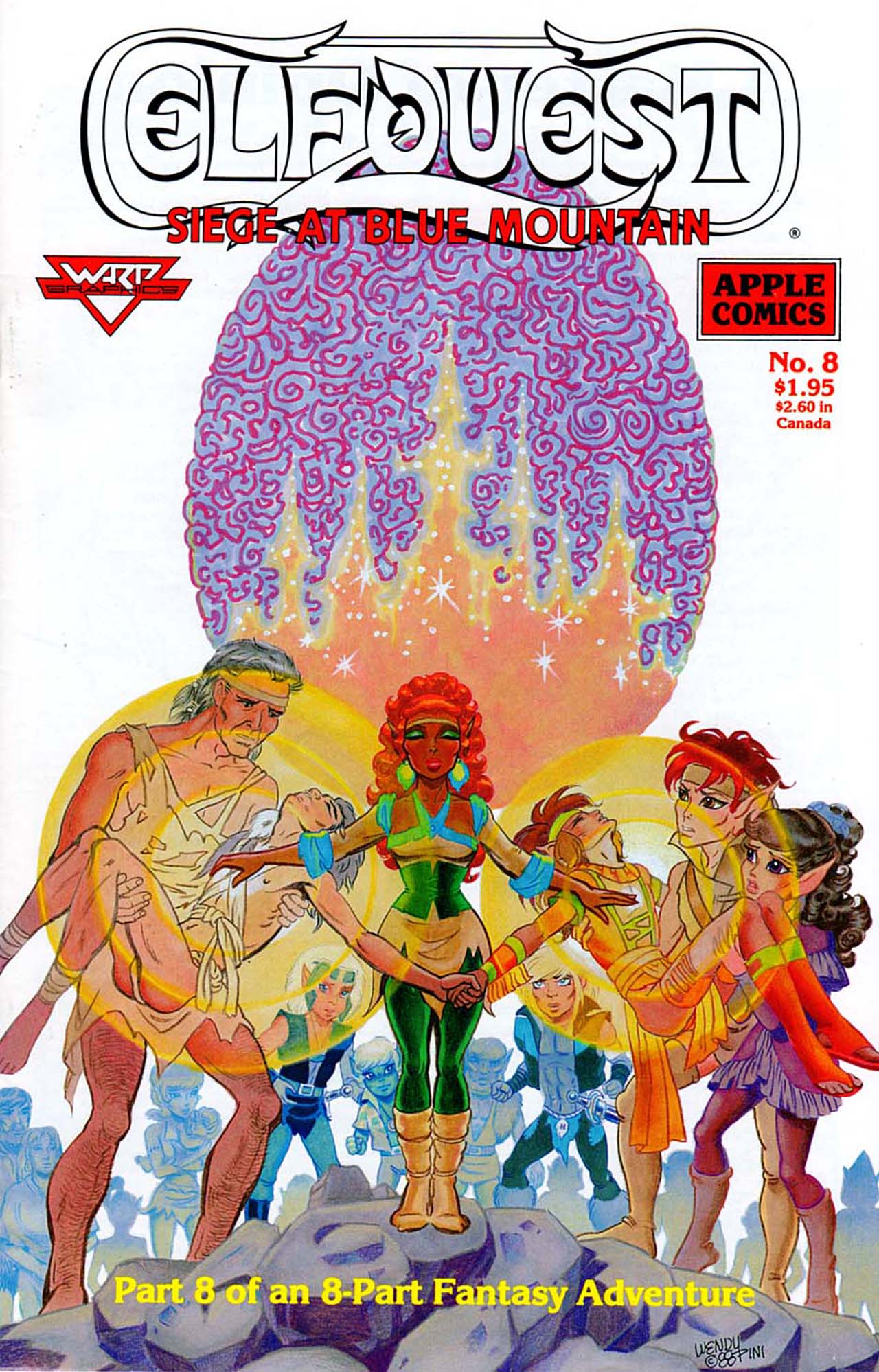 Read online ElfQuest: Siege at Blue Mountain comic -  Issue #8 - 1