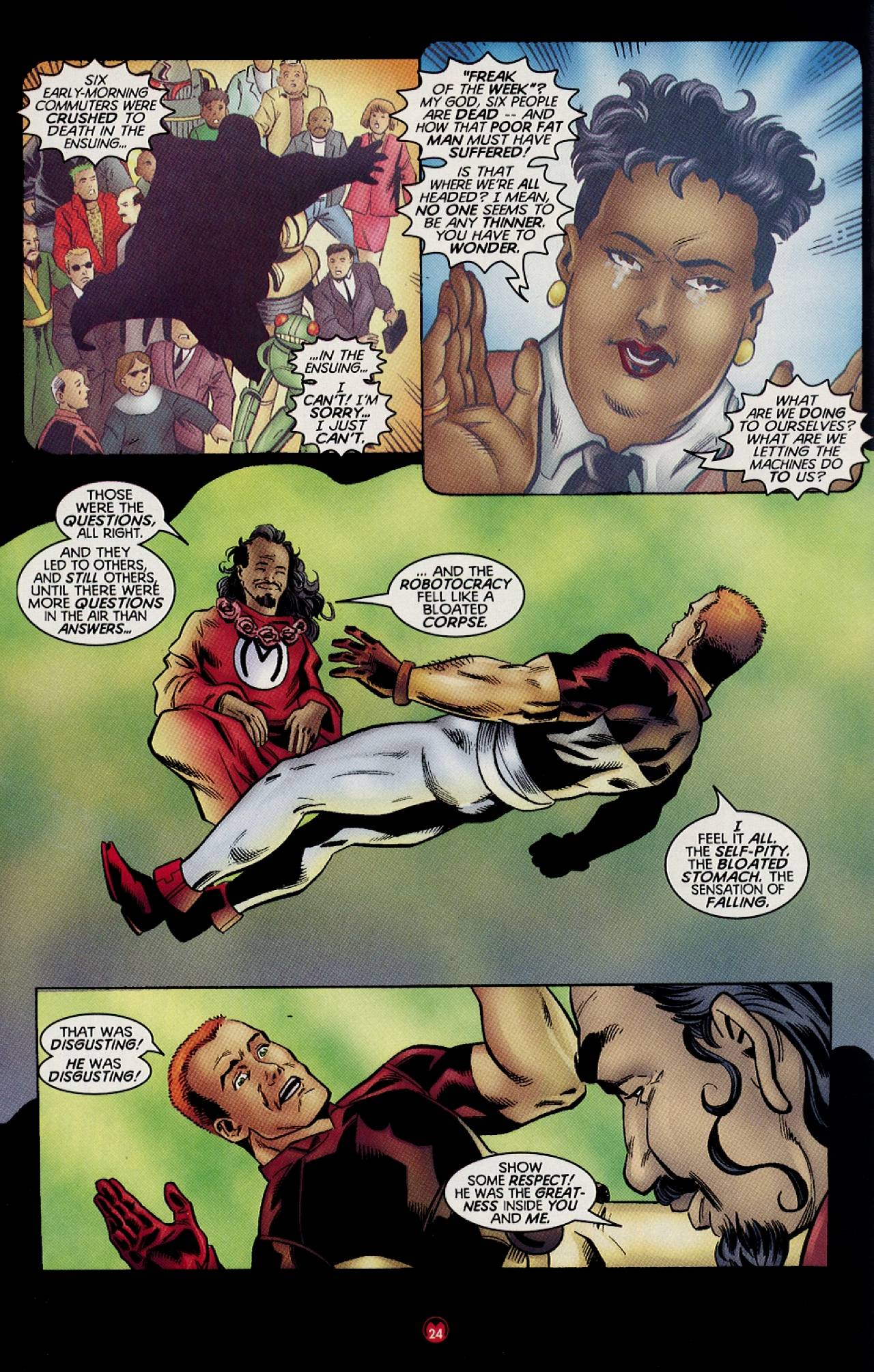 Read online Magnus Robot Fighter (1997) comic -  Issue #8 - 19