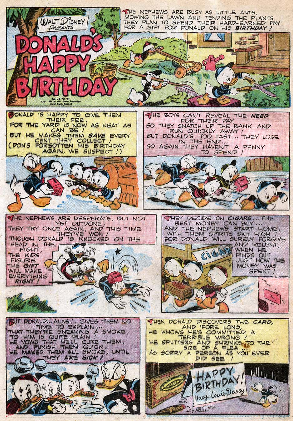 Read online Walt Disney's Comics and Stories comic -  Issue #96 - 32