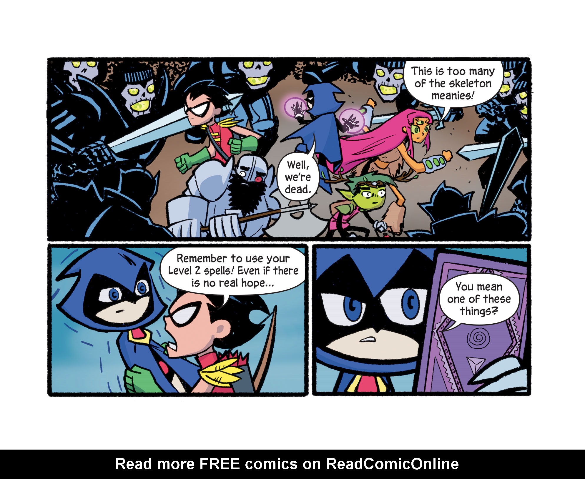 Read online Teen Titans Go! Roll With It! comic -  Issue #6 - 11