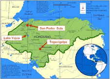 Map of Honduras