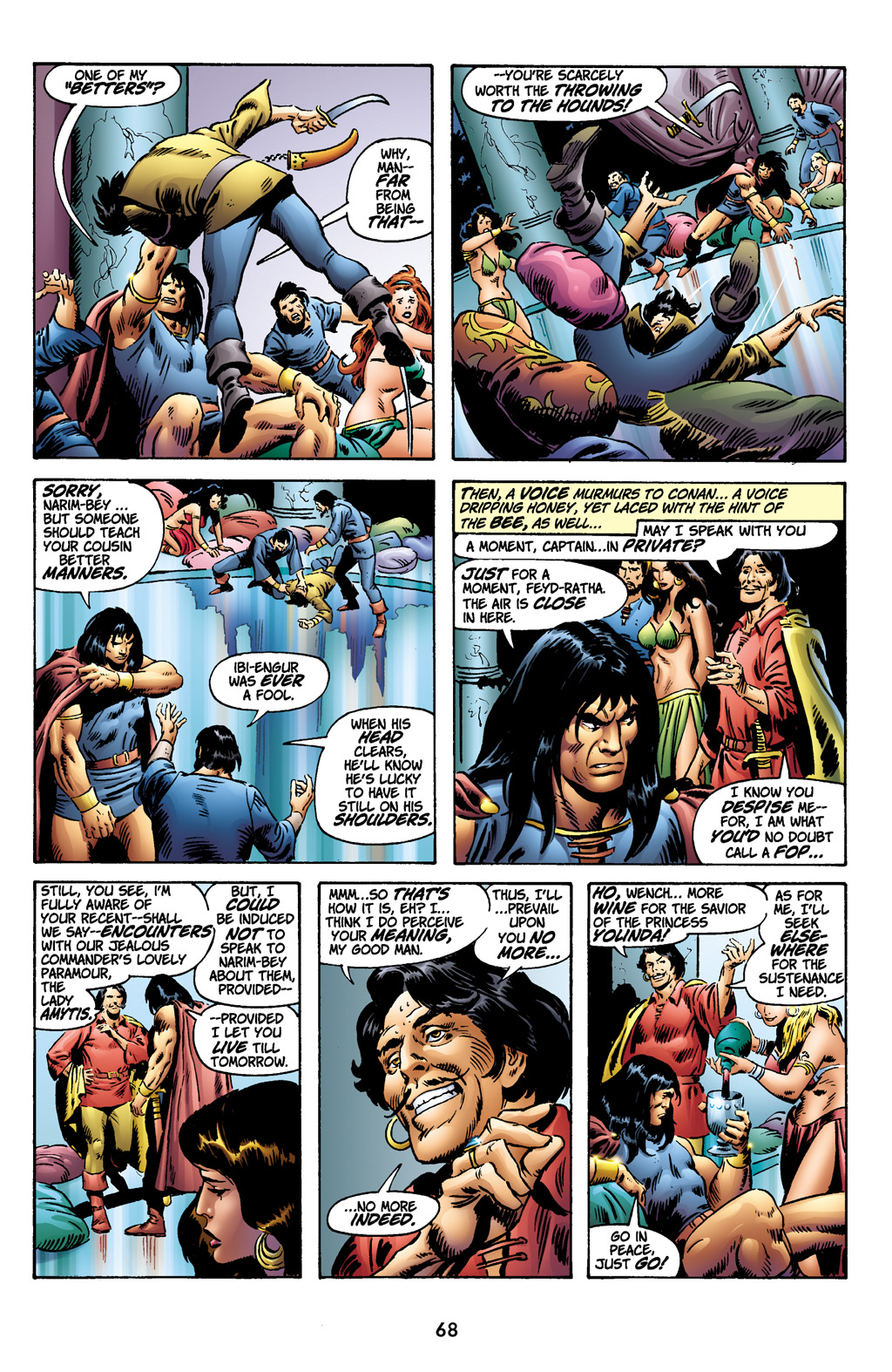 Read online The Chronicles of Conan comic -  Issue # TPB 6 (Part 1) - 67