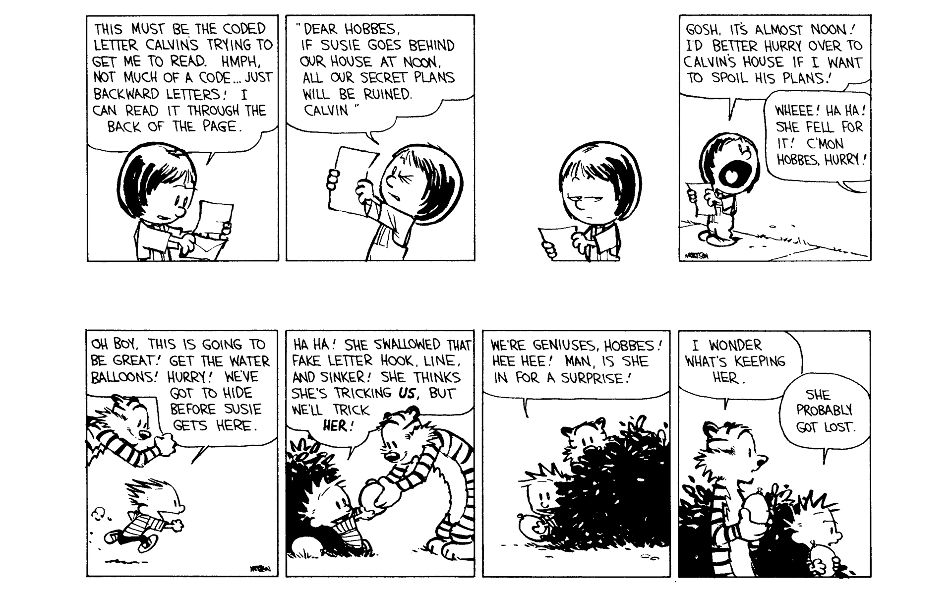 Read online Calvin and Hobbes comic -  Issue #9 - 163