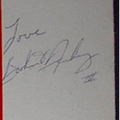Booker Newbury III Authentic [Signature]