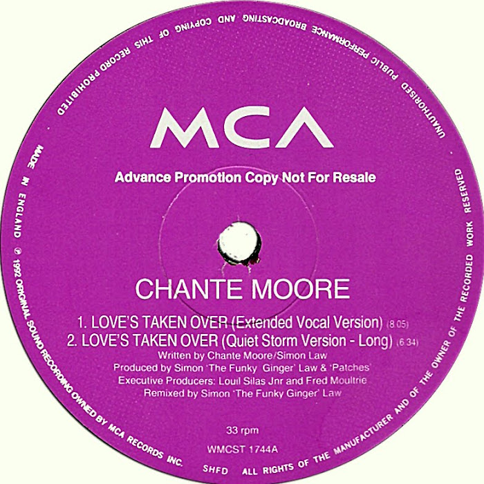 Chante Moore - Love's Taken Over 1992