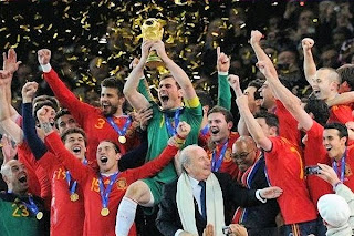 España, Campeona del Mundial de futbol 2010