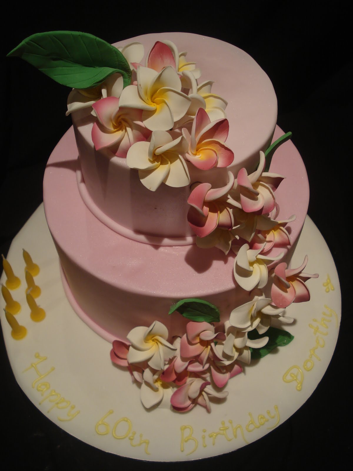 The Cupcake Fairy Frangipani Birthday Cake