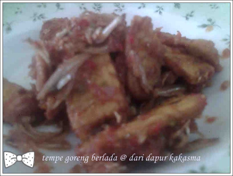 Selera KakAsma Tempe Goreng Berlada