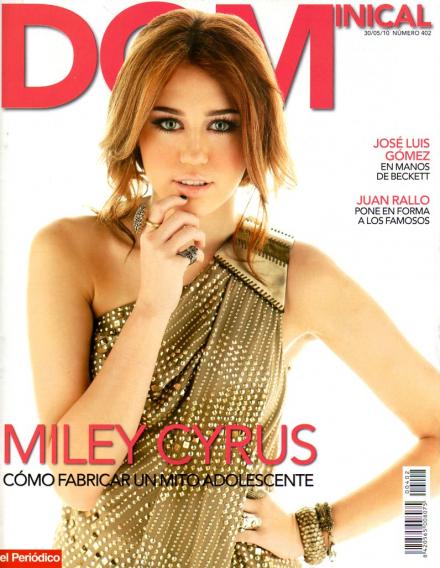 Miley Cyrus DOMINICAL COVER GIRL Ich fand den Photoshoot sowieso toll