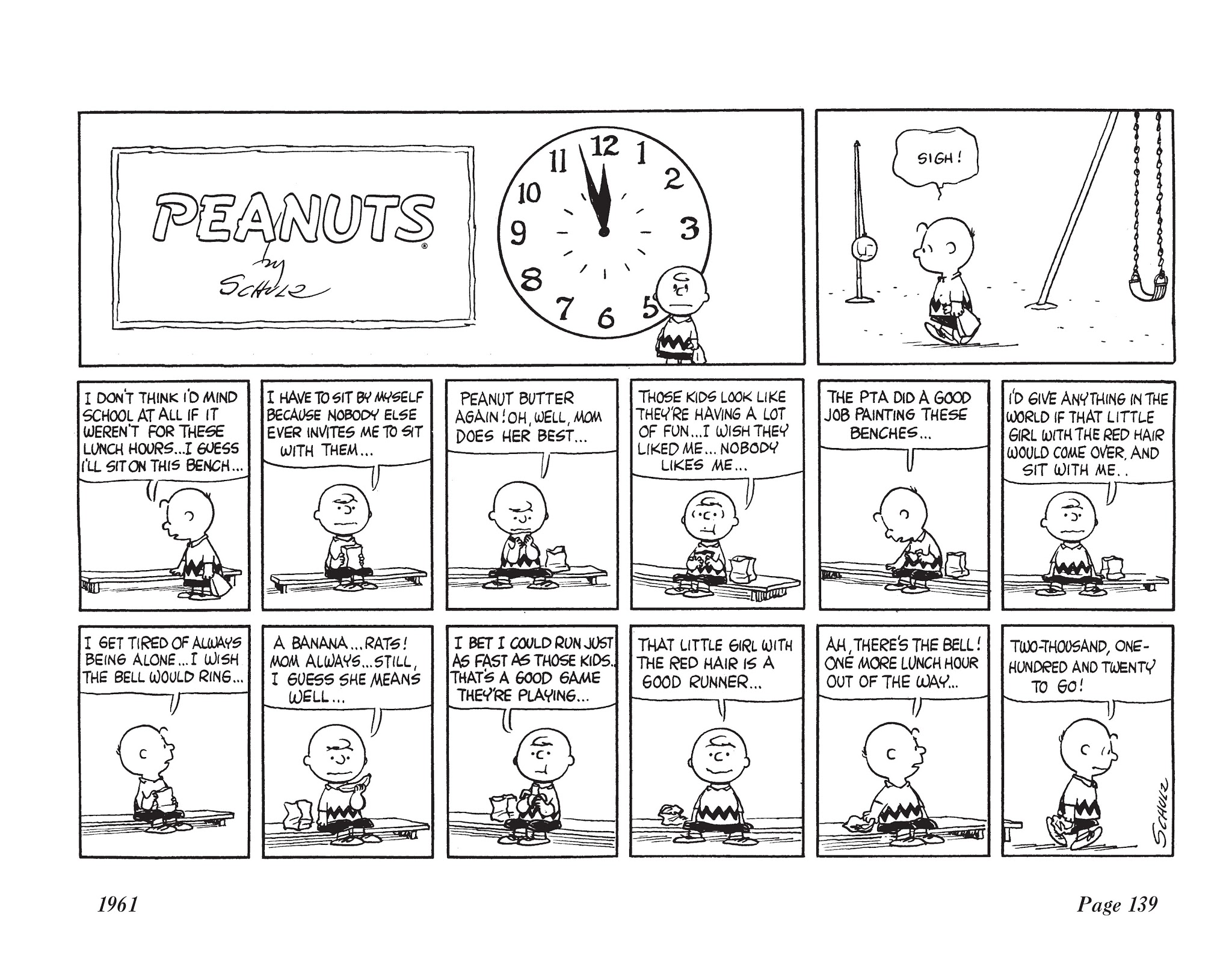 Read online The Complete Peanuts comic -  Issue # TPB 6 - 154