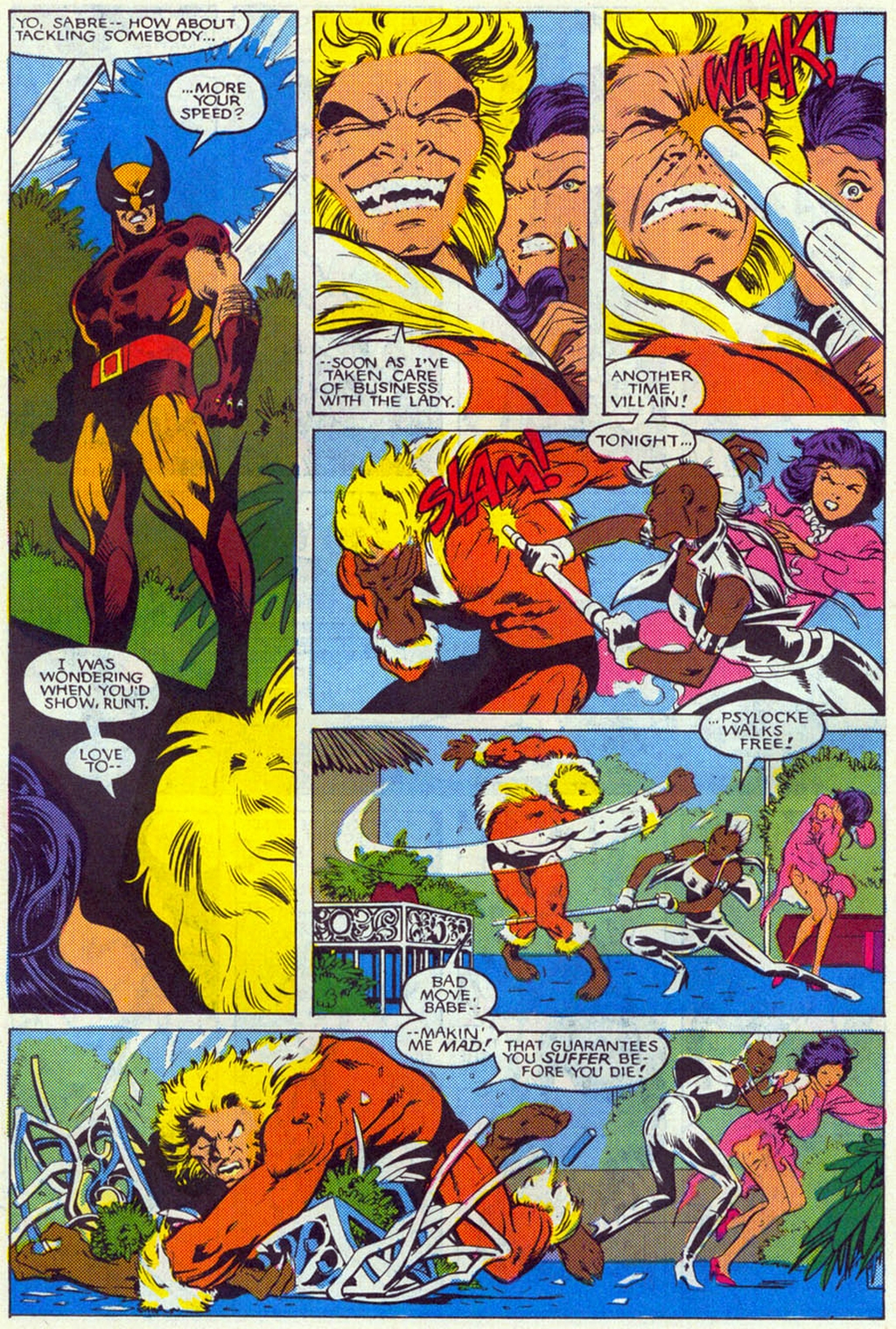 Read online Sabretooth Classic comic -  Issue #10 - 17