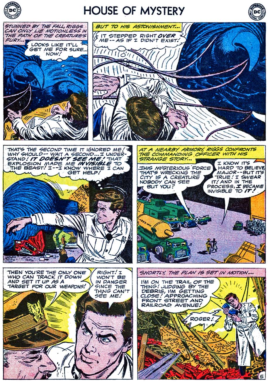 Read online House of Mystery (1951) comic -  Issue #109 - 7