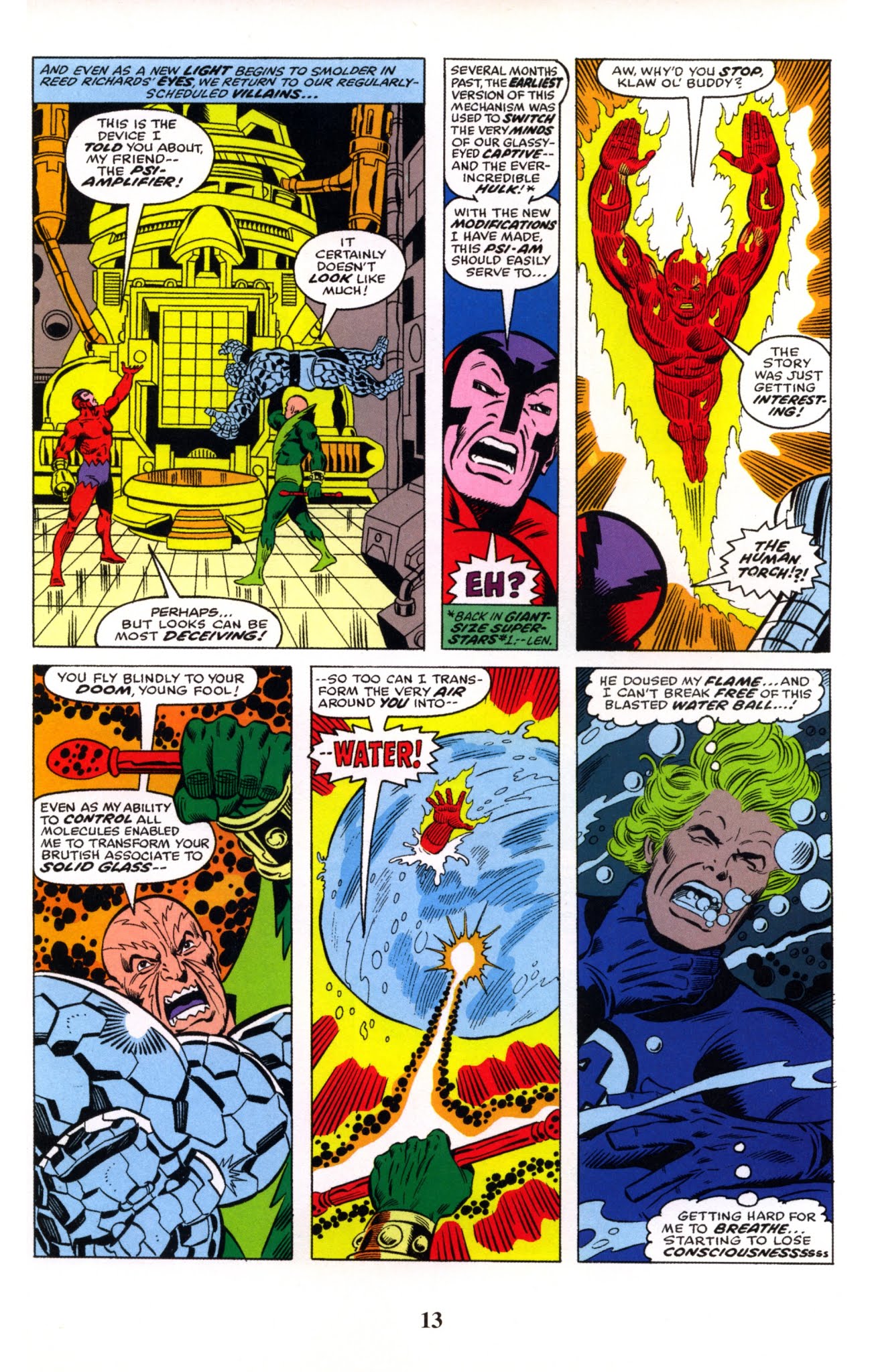 Read online Fantastic Four Visionaries: George Perez comic -  Issue # TPB 2 (Part 1) - 13