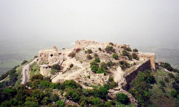 قلعة نمرود الاثريه في الجولان المحتل-قلعة الصبيبه