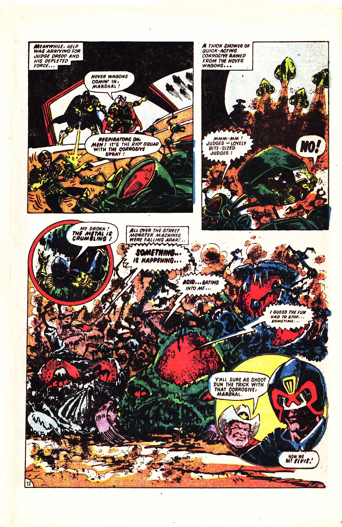 Read online Judge Dredd: The Early Cases comic -  Issue #6 - 19