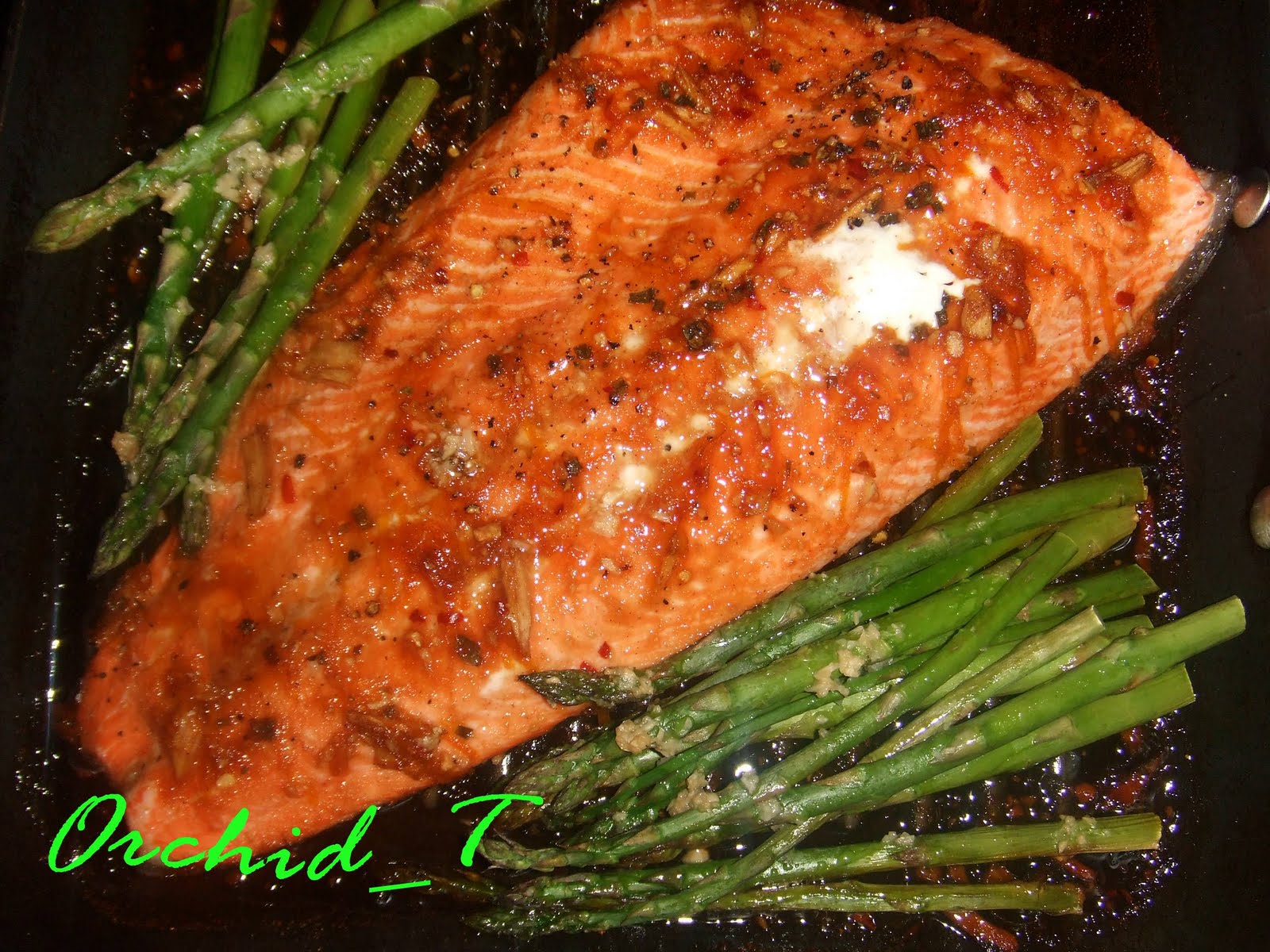 Vào Bếp Nấu Ăn Bake Salmon With Orange juice