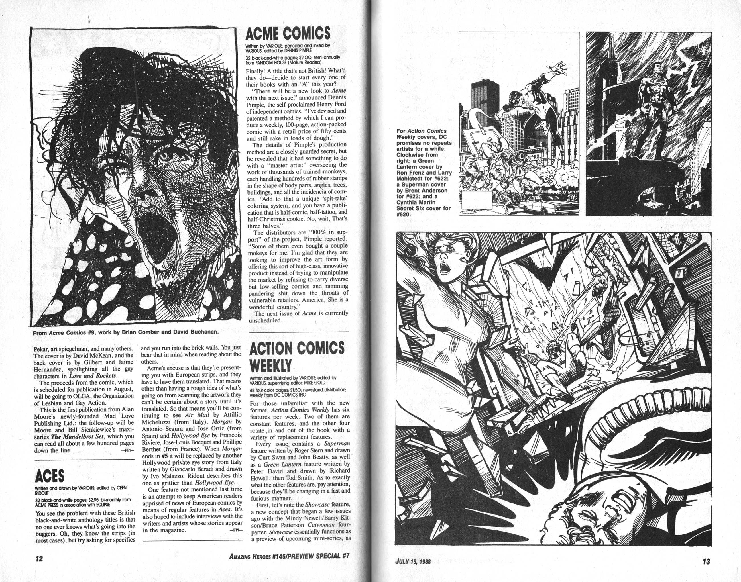 Read online Amazing Heroes comic -  Issue #145 - 8