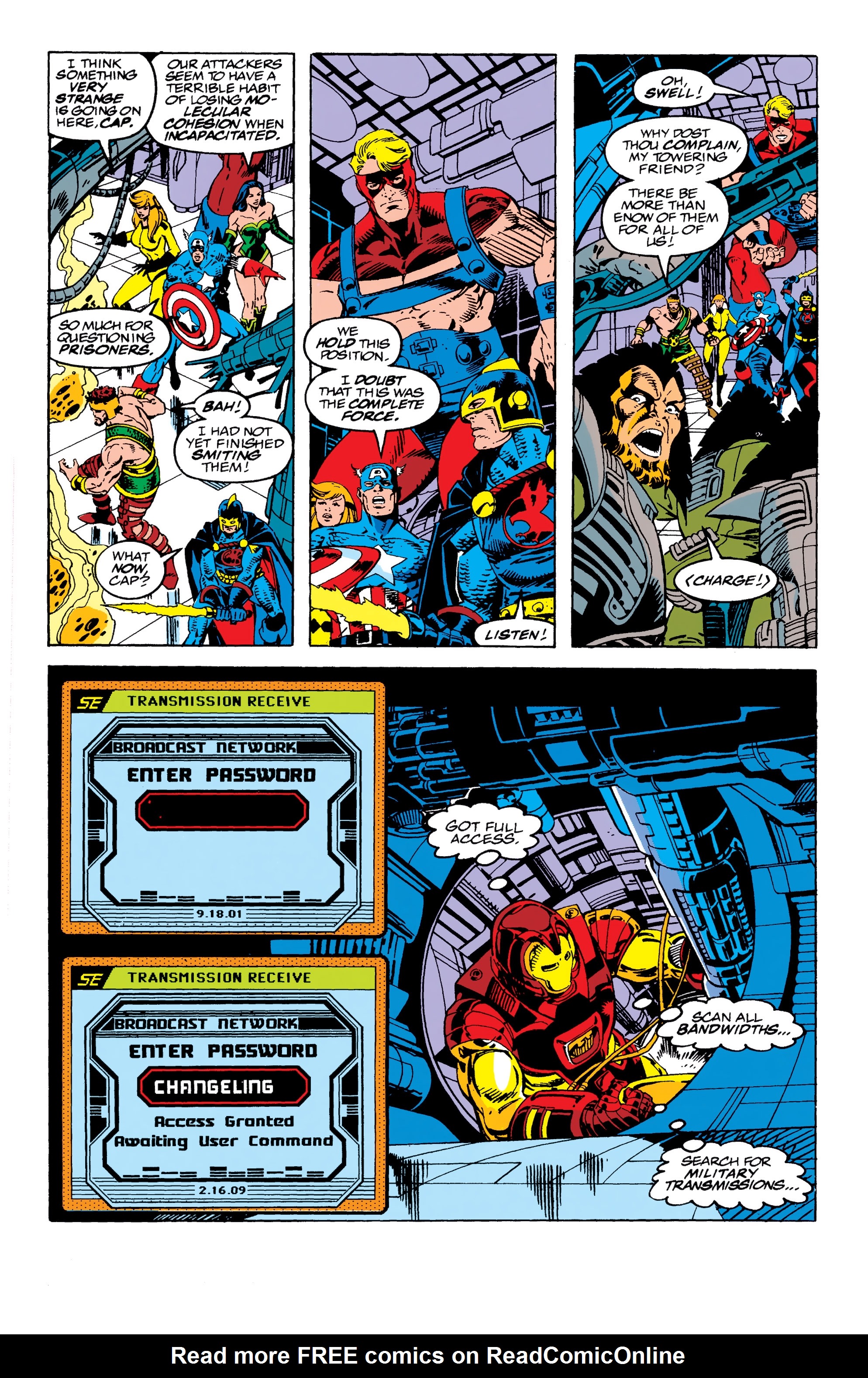 Read online Avengers Epic Collection: Operation Galactic Storm comic -  Issue # TPB (Part 2) - 26