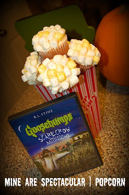 Goosebumps, Cupcakes, Popcorn, Halloween
