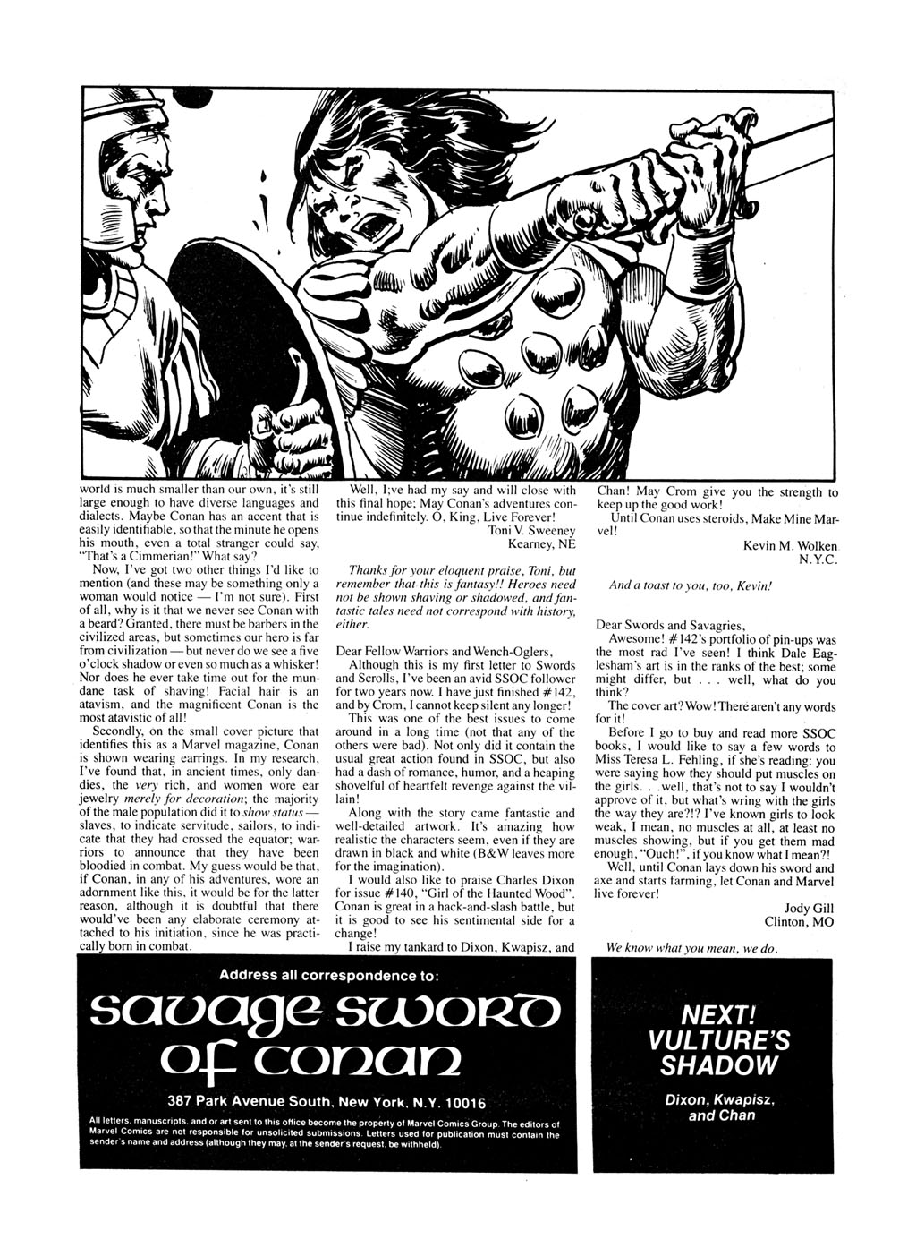 Read online The Savage Sword Of Conan comic -  Issue #146 - 4