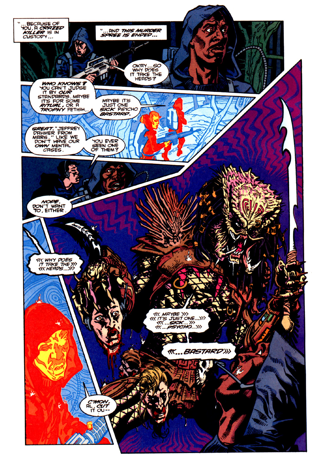 Read online Predator:  Bad Blood comic -  Issue #1 - 20