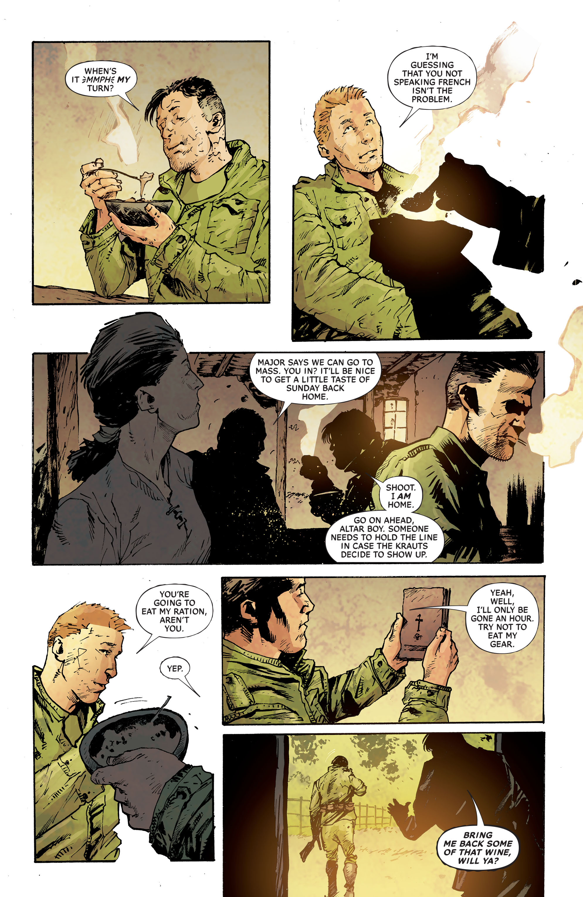 Read online Six Days: The Incredible Story of D-Day's Lost Chapter comic -  Issue # TPB - 67