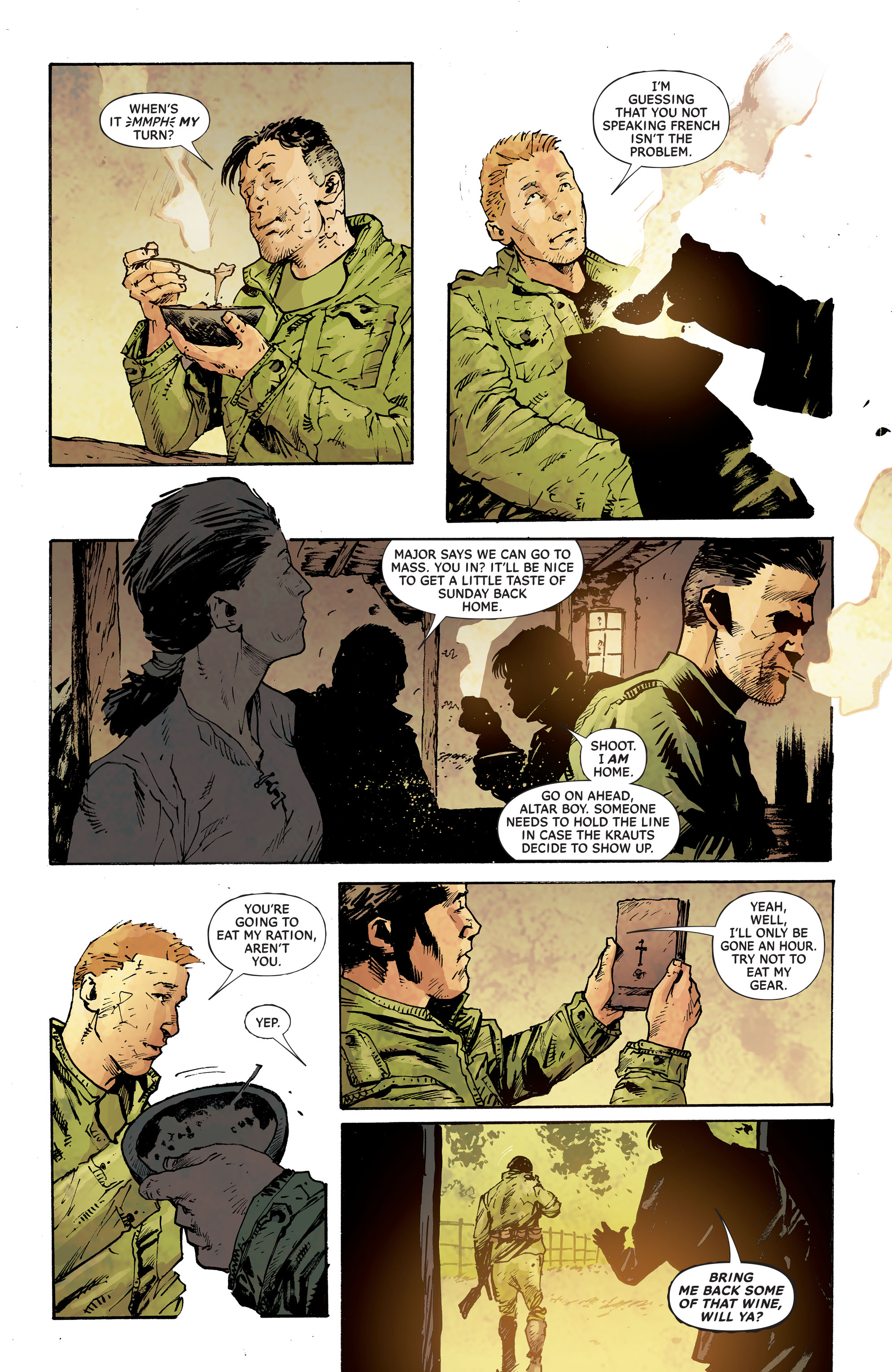 Read online Six Days: The Incredible Story of D-Day's Lost Chapter comic -  Issue # TPB - 67
