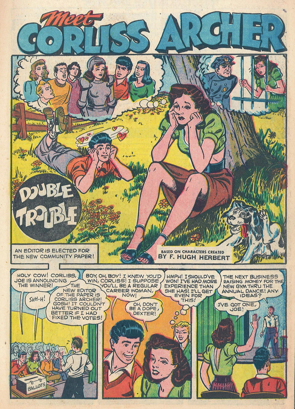 Read online Meet Corliss Archer comic -  Issue #2 - 11