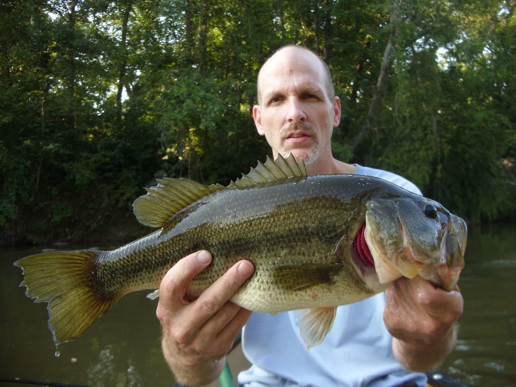 North Carolina River Fishing and Canoeing with Mack Haw River float 8