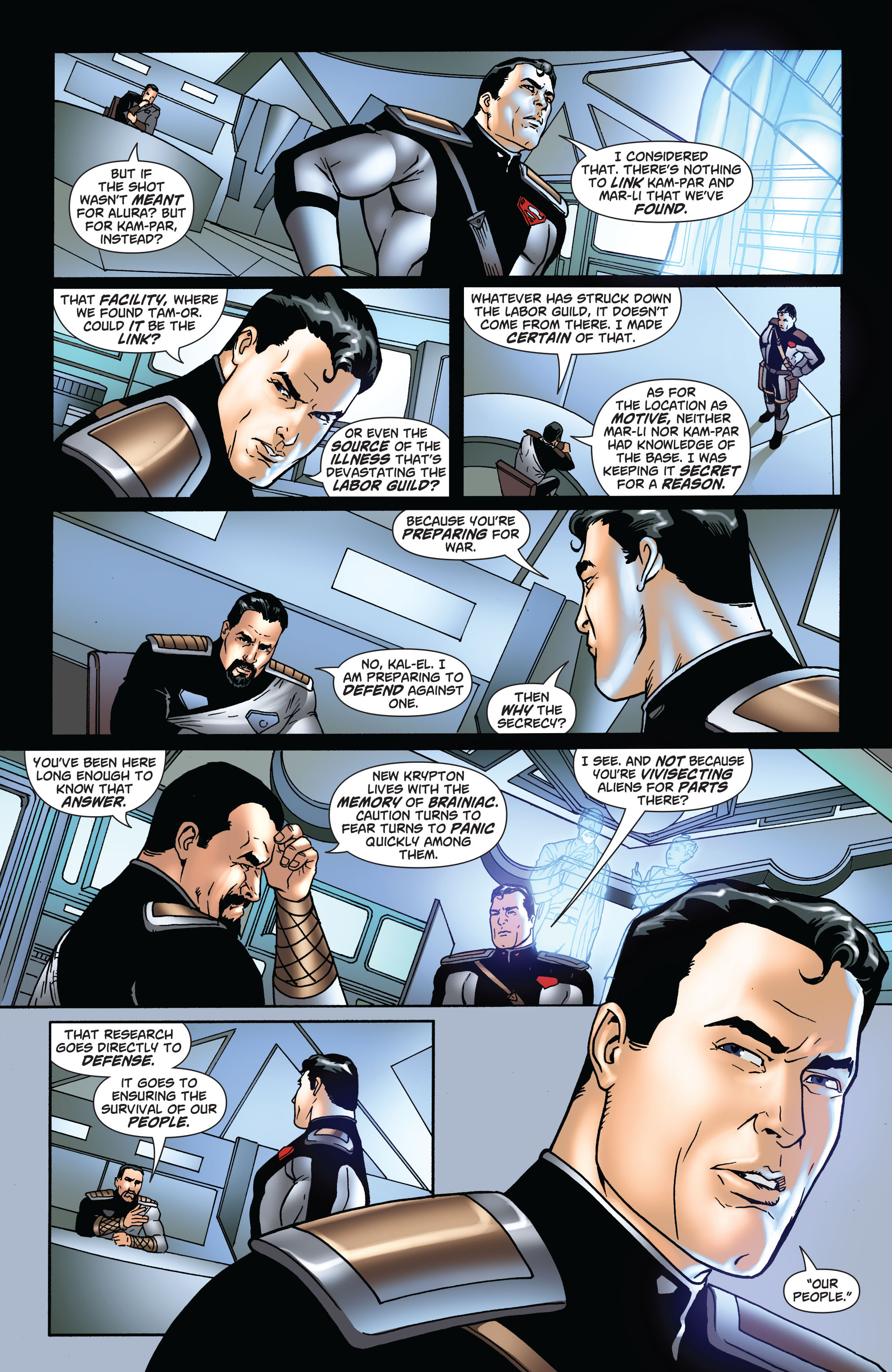 Read online Superman: New Krypton comic -  Issue # TPB 4 - 134