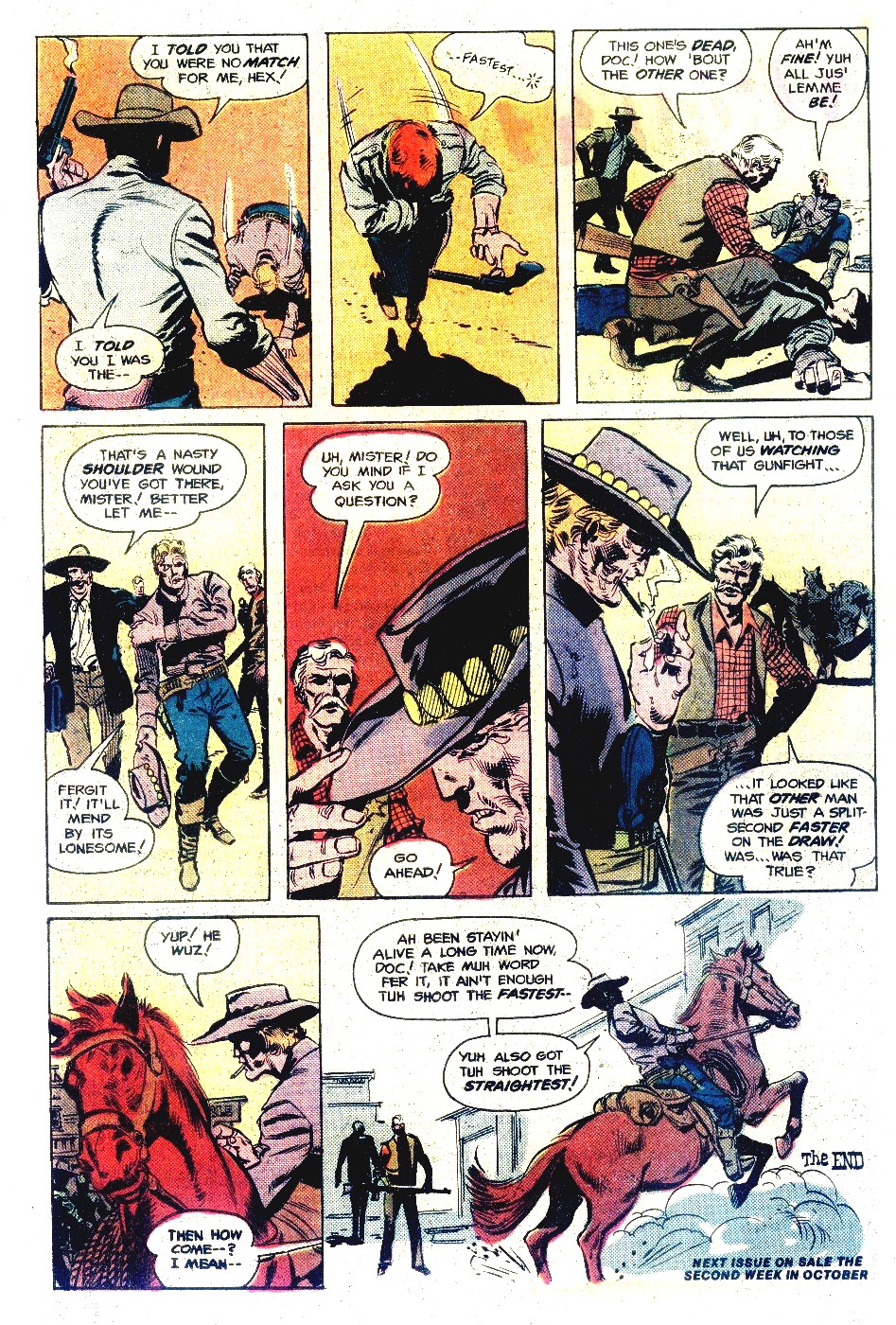 Read online Weird Western Tales (1972) comic -  Issue #37 - 31