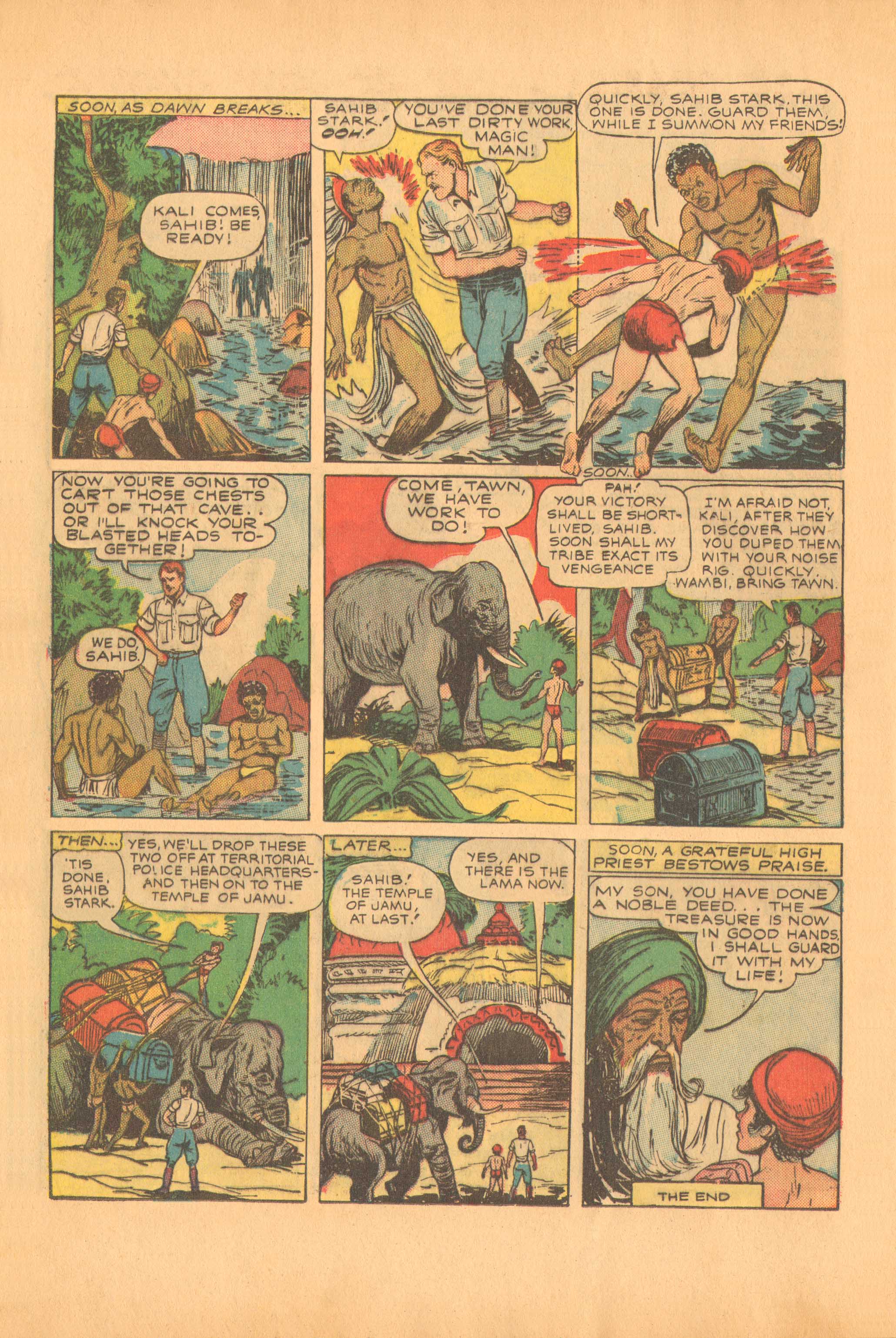 Read online Wambi Jungle Boy comic -  Issue #4 - 33