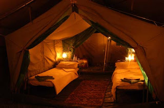 A Tent Or a Hotel?