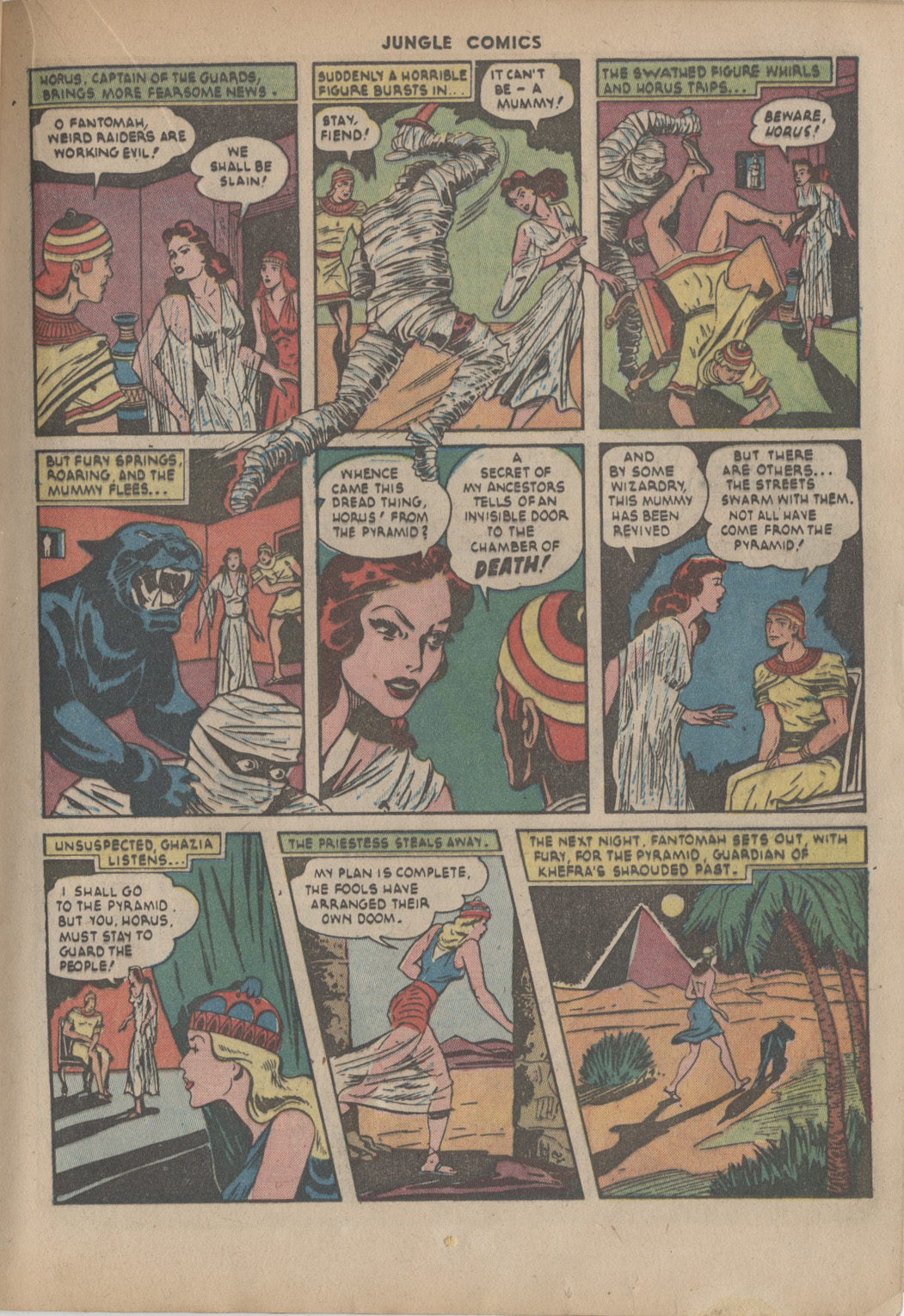 Read online Jungle Comics comic -  Issue #49 - 39