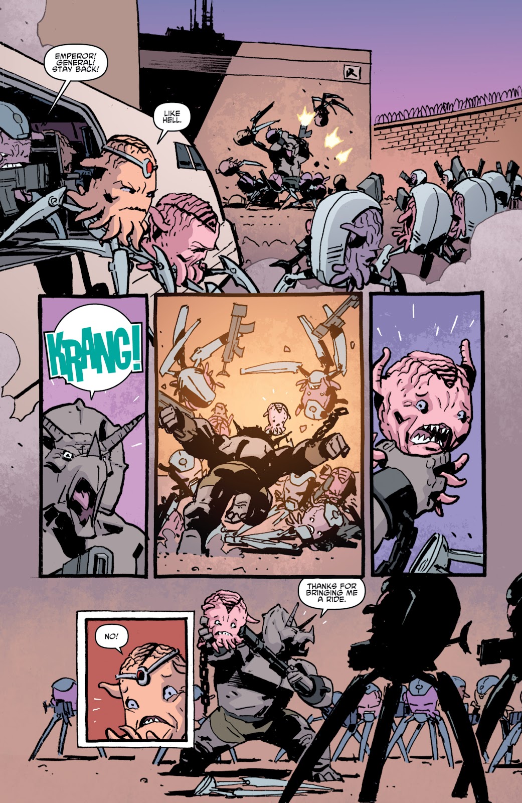 Teenage Mutant Ninja Turtles Utrom Empire issue 2 - Page 13