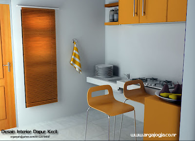 Desain Dapur Kecil on Wong Sipil Karo Arsitek  Desain Interior Dapur Kecil Mungil Minimalis