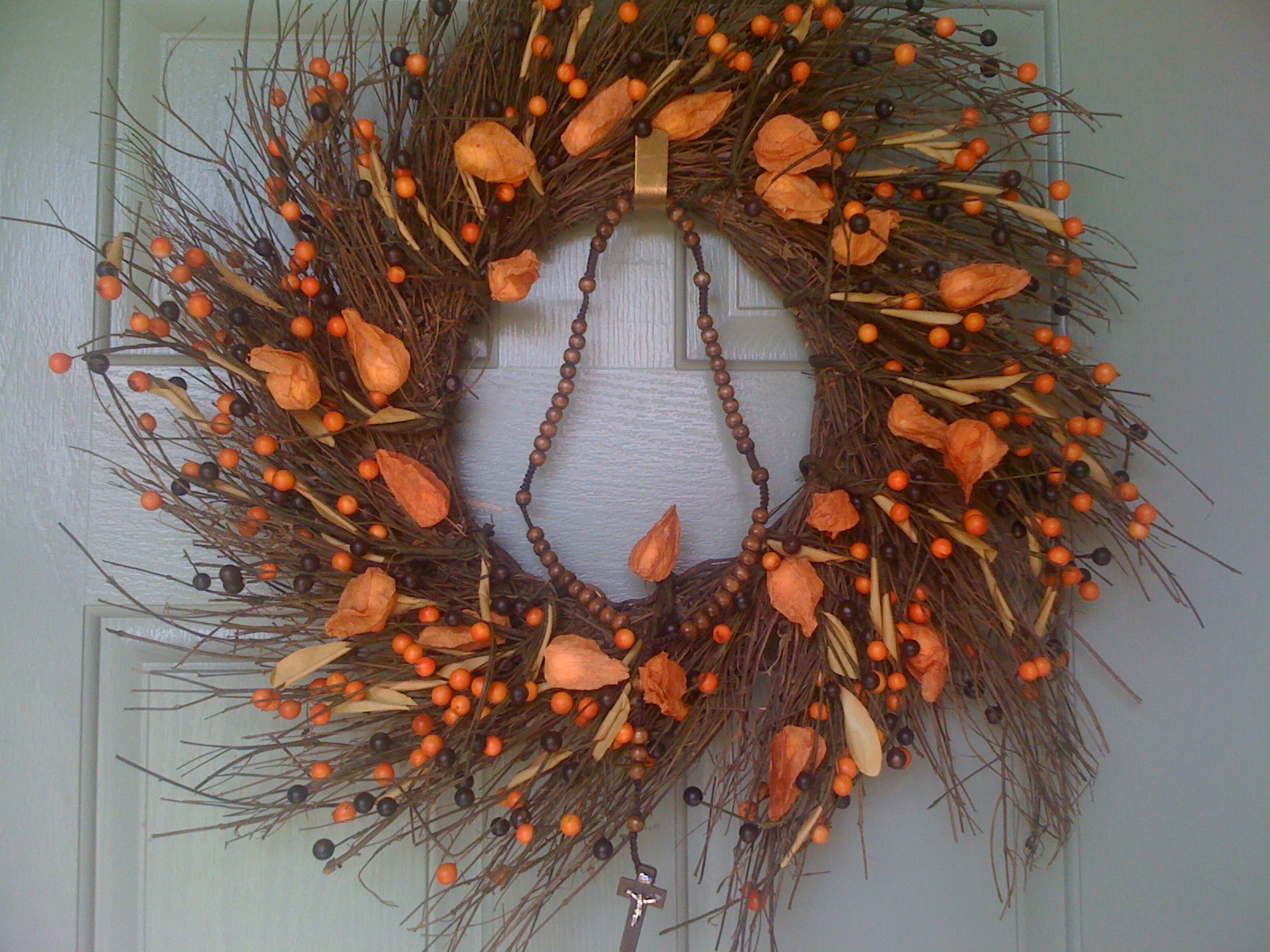 Family At The Foot Of The Cross Liturgical Wreaths