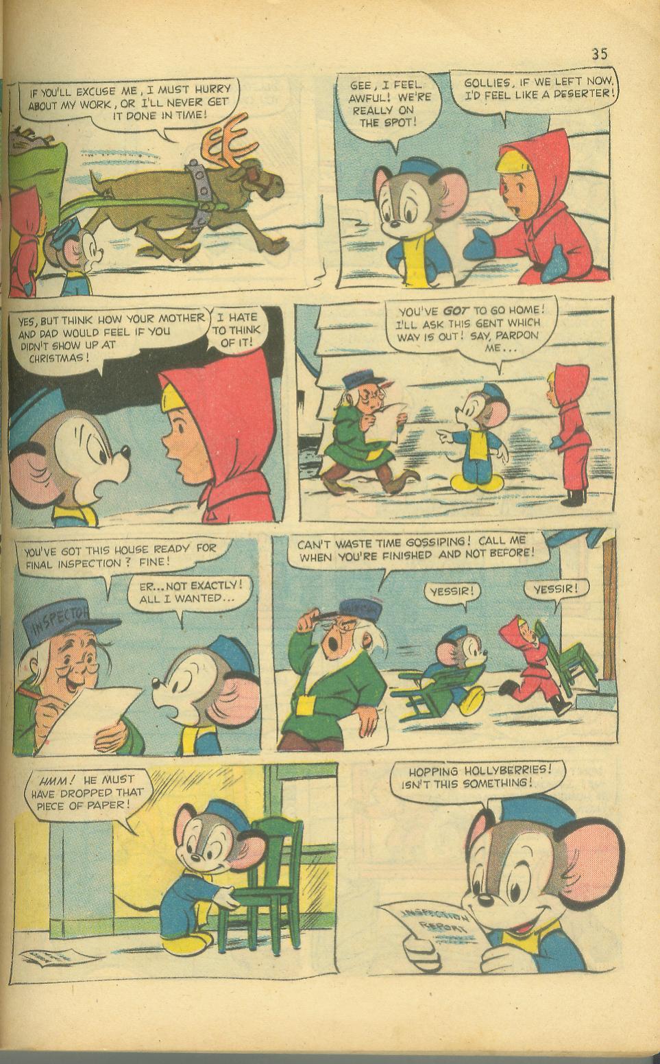 Read online Bugs Bunny's Christmas Funnies comic -  Issue # TPB 7 - 37