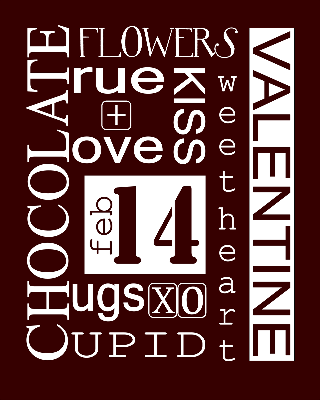 Today s Fabulous Finds Printable Valentine Subway Art Today s Fabulous Finds Printable Valentine Subway Art