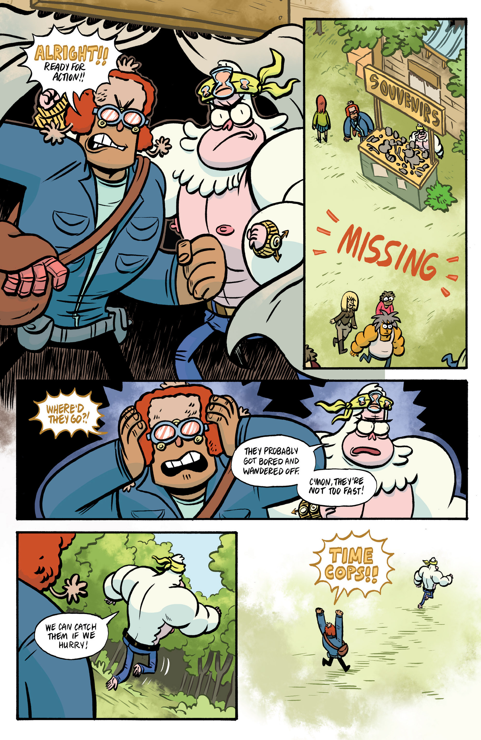 Read online Regular Show: Skips comic -  Issue #4 - 8