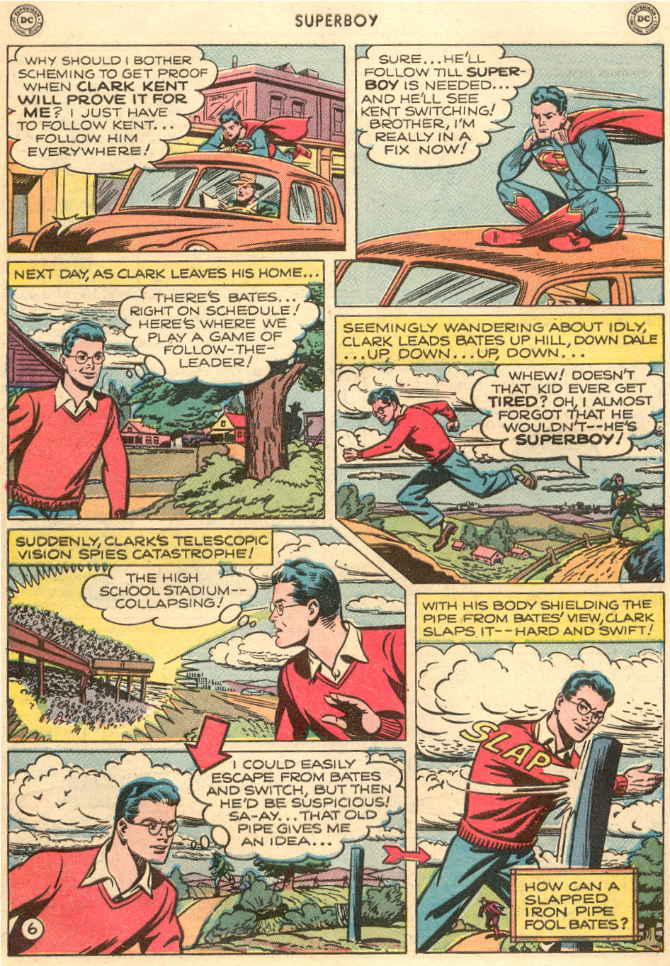 Read online Superboy (1949) comic -  Issue #7 - 37