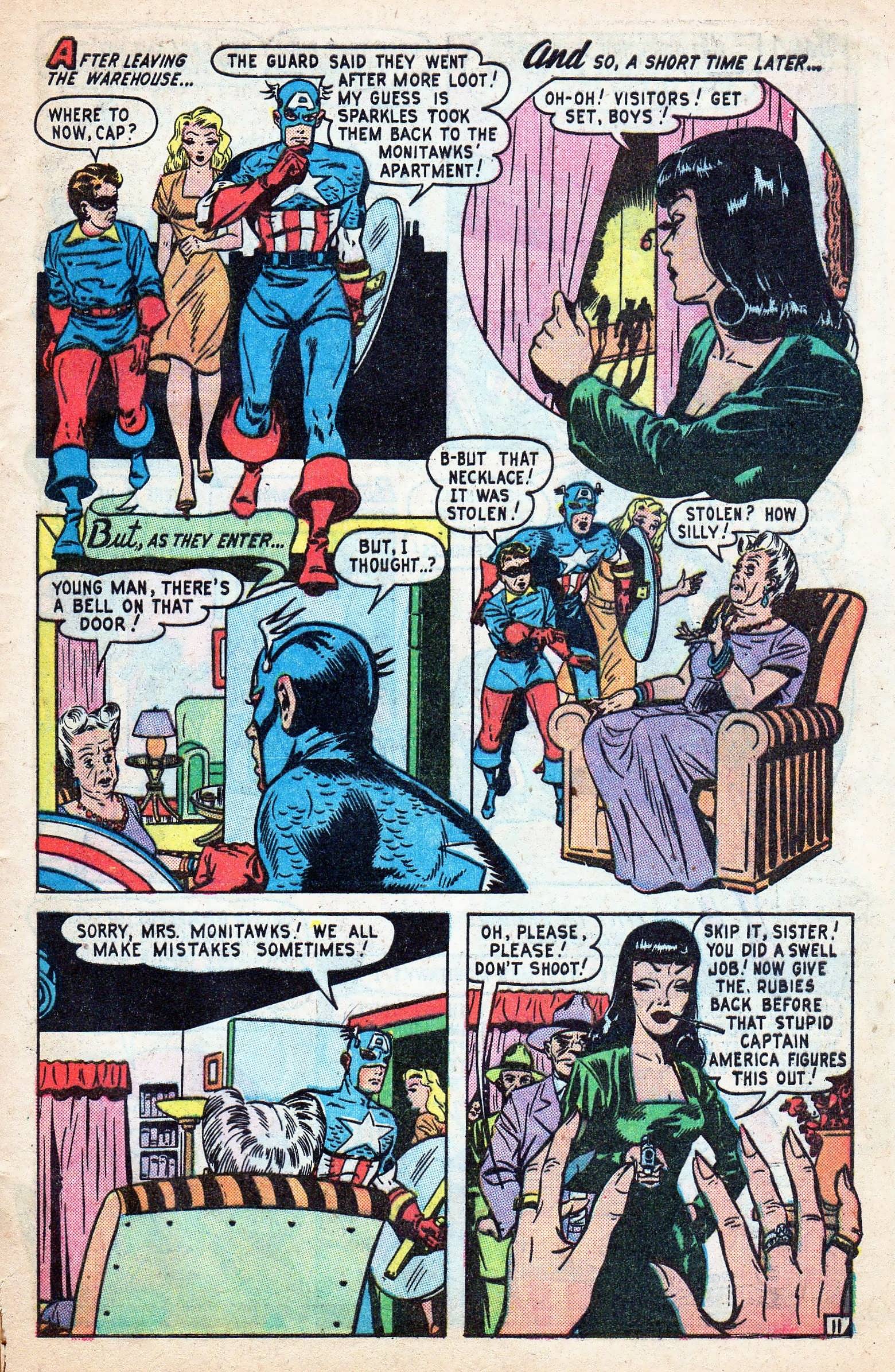 Captain America Comics 64 Page 12