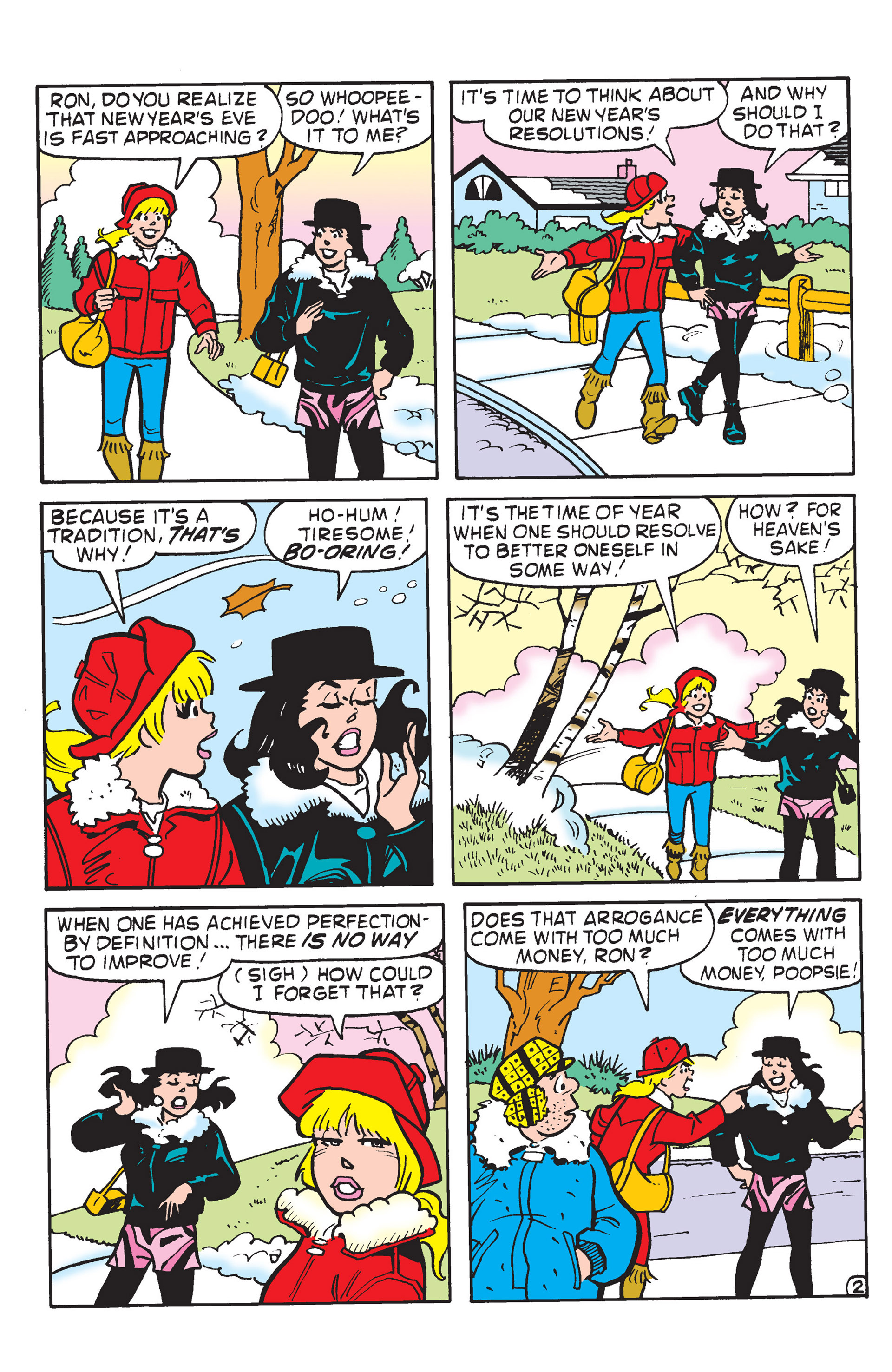 Read online Betty & Veronica New Year's Resolutions comic -  Issue # TPB - 4