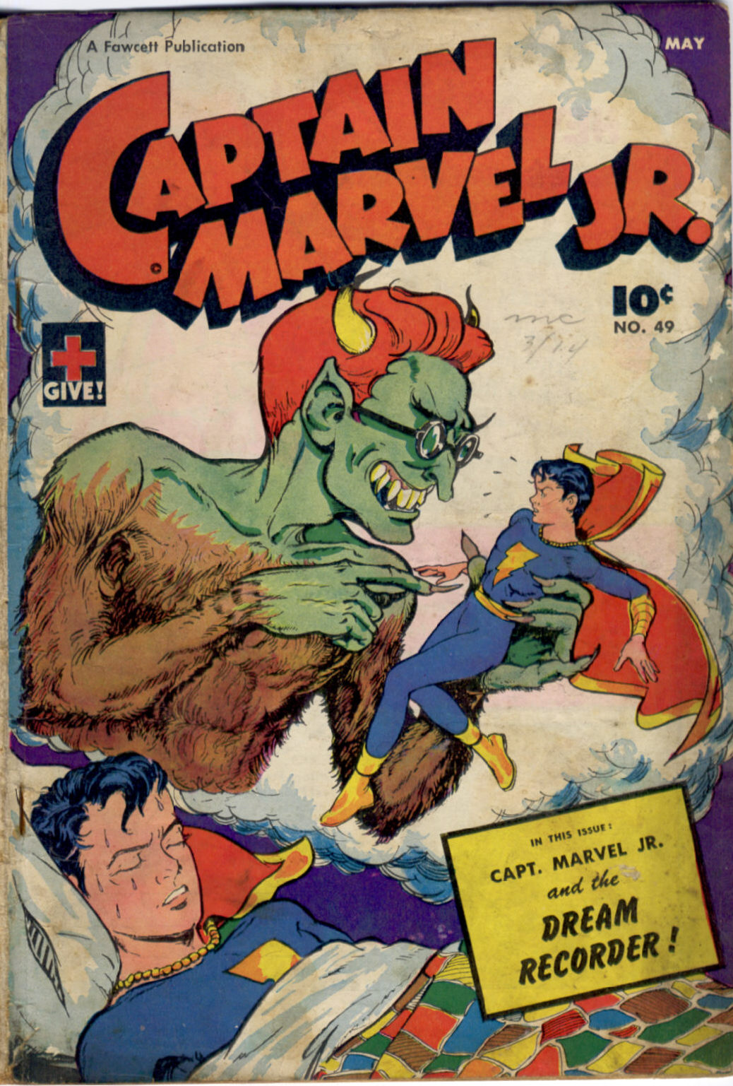 Read online Captain Marvel, Jr. comic -  Issue #49 - 1
