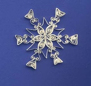 Printable Hawaiian Island Style Paper Snowflakes Folding Patterns