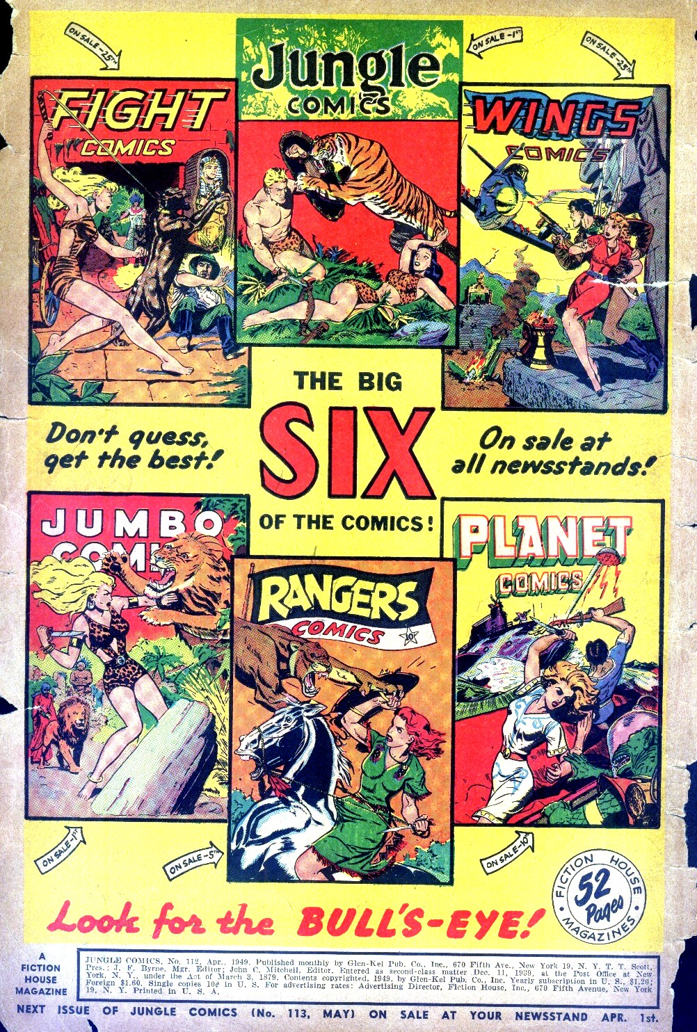 Read online Jungle Comics comic -  Issue #112 - 2