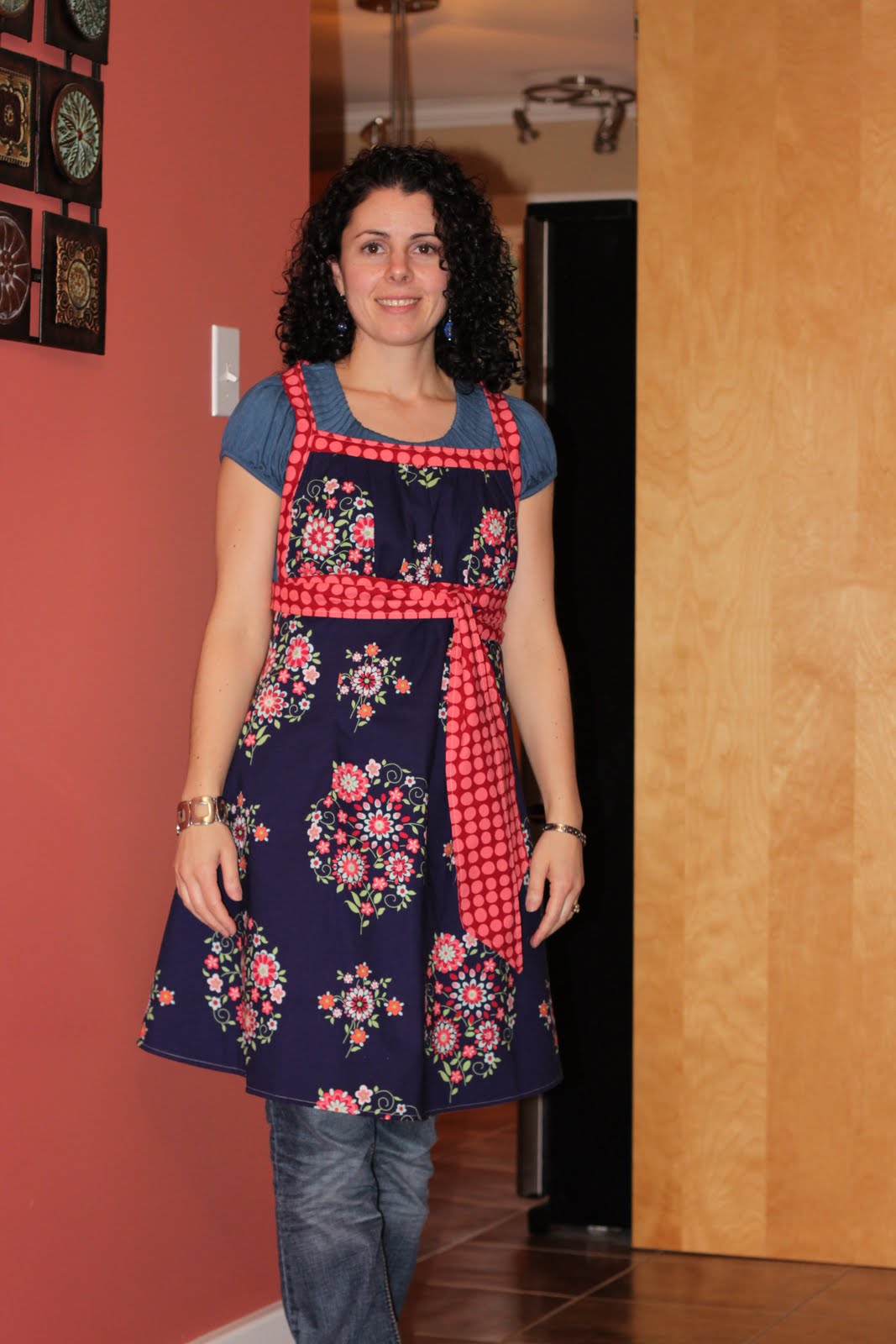 STAMP STITCH CREATE: Amy Butler fabric/emmeline apron pattern