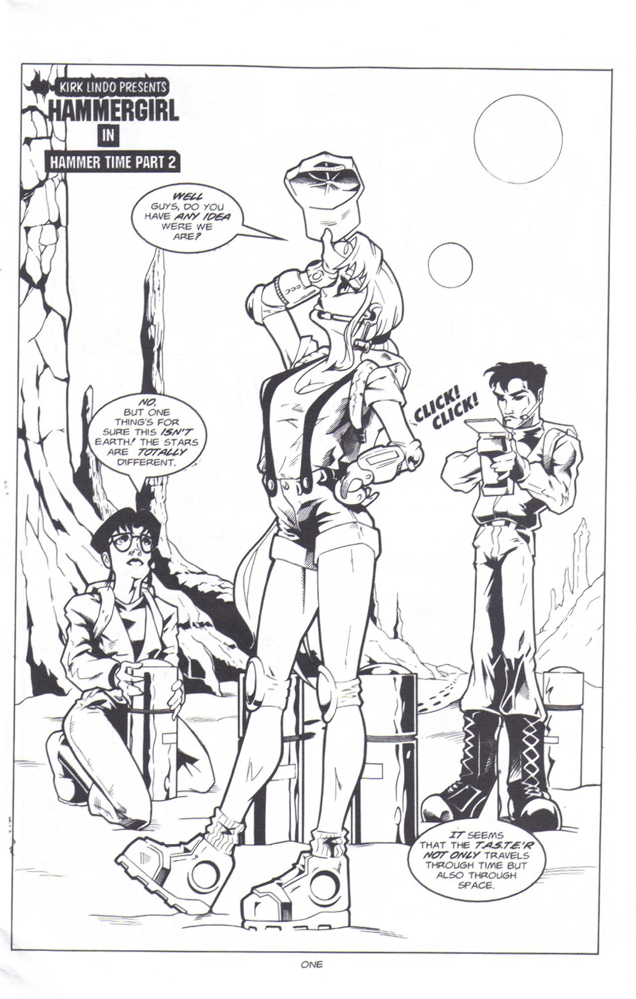 Read online Hammer Girl comic -  Issue #2 - 3
