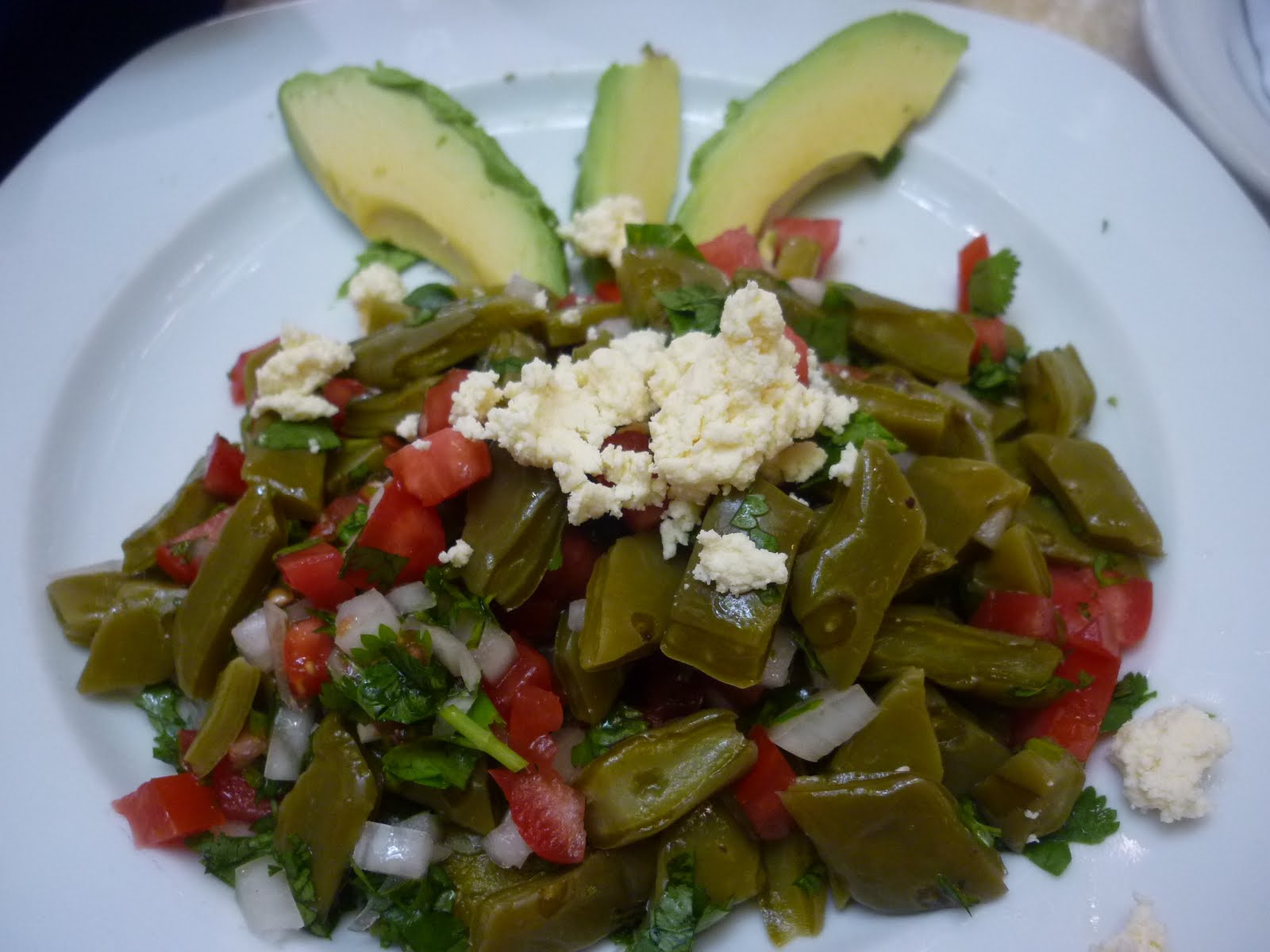 estrellacanela: Mexico kulinarisch - Kaktussalat