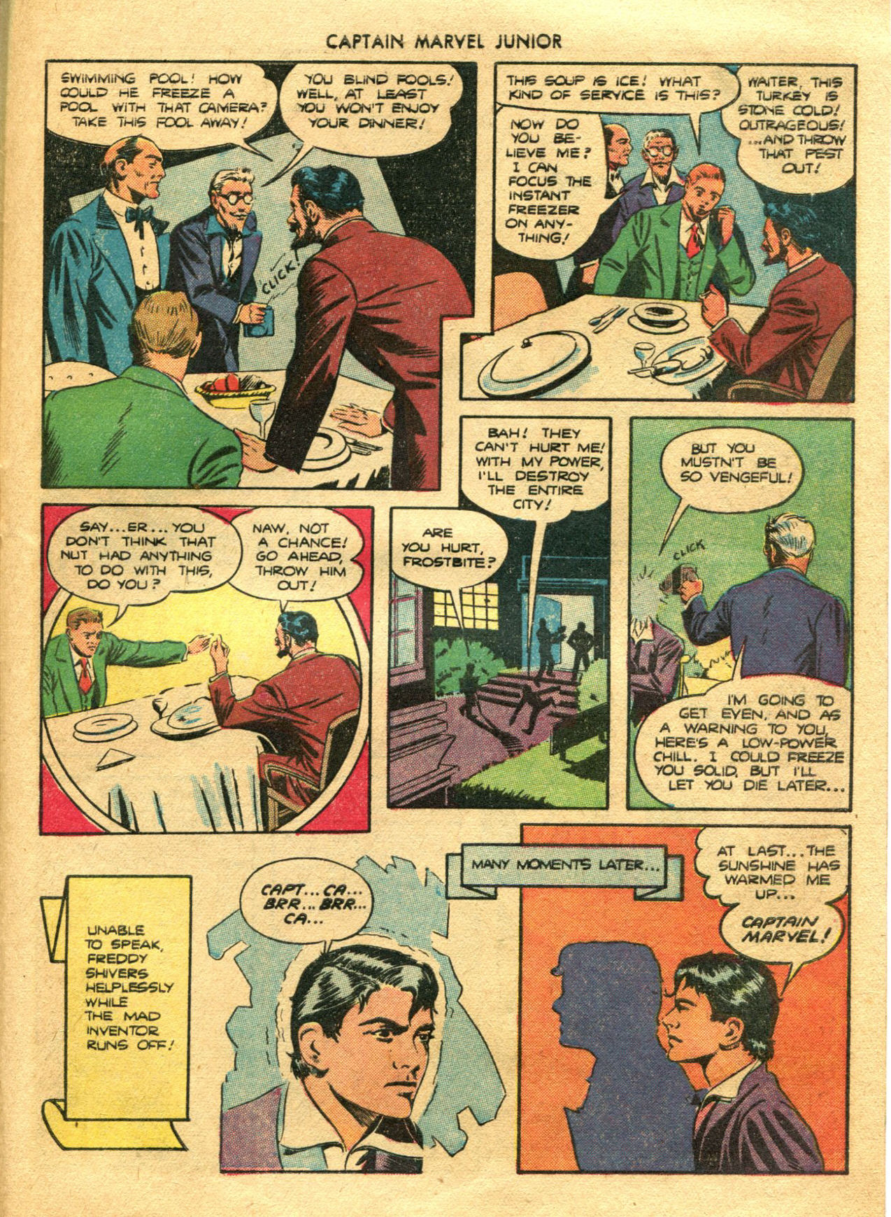 Read online Captain Marvel, Jr. comic -  Issue #20 - 35